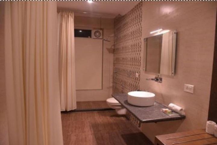 Hotel Krishna Palace Ayodhya Buitenkant foto